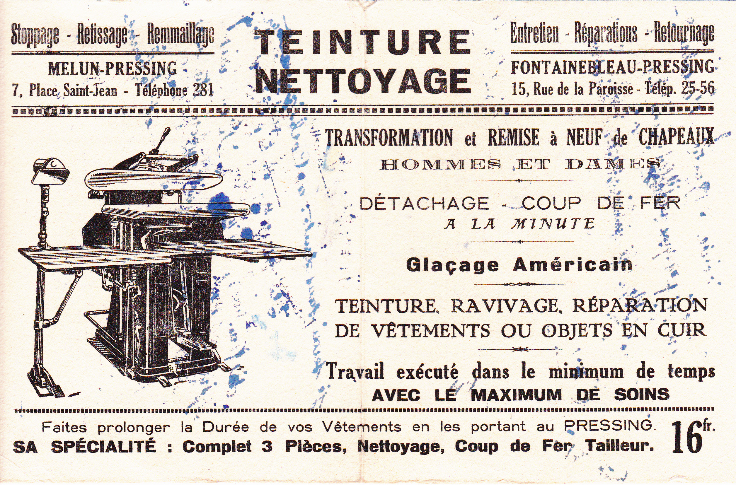 COLLECTION BUVARDS PUBLICITAIRES